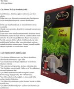 Tea Time Çay Filtresi Büyük Boy (260 Adet Filtre-Poşet)