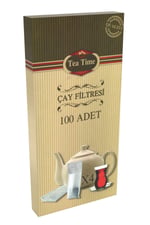 Tea Time Çay Kahve Filtresi Kağıt Filtre L Büyük Boy (100'lü Çay Filtresi poşeti)