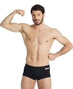 Team Swim Low Waist Erkek Siyah Yüzücü Şortu 004775550