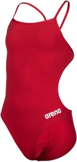 Team Swimsuit Challenge Solid Çocuk Kırmızı Yüzücü Mayosu 004765450