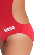 Team Swimsuit Challenge Solid Çocuk Kırmızı Yüzücü Mayosu 004765450