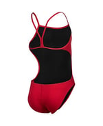 Team Swimsuit Challenge Solid Çocuk Kırmızı Yüzücü Mayosu 004765450