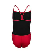 Team Swimsuit Challenge Solid Çocuk Kırmızı Yüzücü Mayosu 004765450