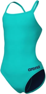 Team Swimsuit Challenge Solid Çocuk Mavi Yüzücü Mayosu 004765870