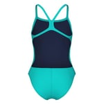 Team Swimsuit Challenge Solid Çocuk Mavi Yüzücü Mayosu 004765870