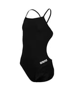 Team Swimsuit Challenge Solid Çocuk Siyah Yüzücü Mayosu 004765550