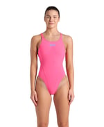 Team Swimsuit Swim Tech Solid Kadın Kırmızı Yüzücü Mayosu 004763450