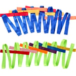 TecUnite 2 Packs Short Walking Rope with 12 Handles for Preschool Children Toddlers Daycare Schools Teachers