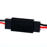 Tecunite 20 Adet 3 pinli Servo Uzatma Kablosu Kablo Dişi - Erkek RC Servo Uzatma Kablosu Servo Uzatma Bağlantı Kontrol Panosu Uzaktan Kumanda Parçaları için Kablo Konnektörleri (5 Boyut)