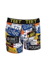 TEET Juan Raul Erkek Boxer Pamuklu Desenli 4'lü Premium Set