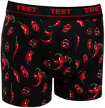 TEET Juan Raul Erkek Boxer Pamuklu Desenli 4'lü Premium Set