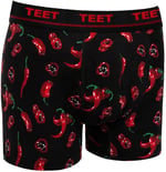 TEET Juan Raul Erkek Boxer Pamuklu Desenli 4'lü Premium Set