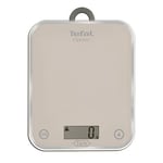 Tefal BC5004 Optiss Cam Yüzeyli Hassas Mutfak Tartısı, 5 kg Kapasite, Gümüş