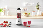 Tefal BL15FD Mix ve Move mini blender, 300 Watt, 2 şişe To-Go Premium Tritan, kompakt tasarım, kolay temizlenir, çıkarılabilir bıçaklar, tek düğmeyle kullanım, gümüş/gri