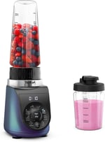 Tefal Blend Up 0,85 Litre 8 Programlı Güçlü 1000 Watt Mini Smoothie Blender - Mavi