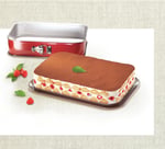Tefal DeliBake Dikdörtgen Kelepçeli 36 x 24 Cm Kek Kalıbı - 2100104743