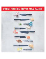 Tefal Fresh Kitchen Office bıçağı 12 cm + kılıf, mutfak bıçağı, yumuşak dokunuşlu, konforlu, paslanmaz çelik bıçaklar, güvenlik koruması K1220714