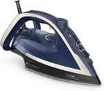 Tefal FV6846 Ultragliss Plus kireç önleyici buharlı ütü | 2800 Watt | çıkarılabilir kireç toplayıcı | 50 g/dk sürekli buhar çıkışı | 260 g/dk buhar çıkışı | otomatik kapanma | mavi/beyaz