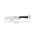 Tefal Ice Force Ekmek Bıçak - 20 cm - Seçenekler: 7 cm, 9 cm, 11 cm, 20 cm, 9x11x18x20x20 cm, 11-teilig...