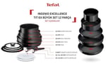Tefal Ingenio Excellence 12 Parça Tencere Seti | 6X Kaplama | Çıkarılabilir Sap | Yapışmaz - Seçenekler: Excellence Ailesi, Ingenio Explore Fusion Core 9X...
