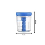 Tefal Jamie Oliver Chop & Shake Manuel Rondo - Mavi - 500 ml