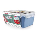 Tefal Masterseal Color 4'lü Saklama Kabı - Mavi