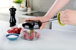 Tefal Rondo Manuel Doğrayıcı 900ml | Yeşil-Siyah | Sebze Soğan Doğrayıcı| Pratik rondo