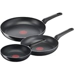 Tefal SimpleCook 1X Difüzyon Tabanlı 3'lü Tava Seti - 20/24/28 cm