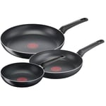 Tefal SimpleCook 1X Difüzyon Tabanlı 3'lü Tava Seti - 20/24/28 cm