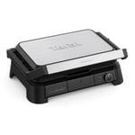 Tefal SuperGrill 3in1 XL 8 Porsiyon Kapasiteli 2200 Watt Barbekü Izgara ve Tost Makinesi - Inox