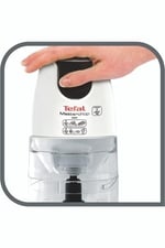 Tefal Tefal MasterChop Powelix Maxi 4 Bıçaklı 500 Watt Doğrayıcı Rondo - Beyaz