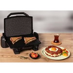 Tefal Toast Expert | 4 Dilim Kapasiteli | 1800 Watt| Izgara ve Tost Makinesi | Inox