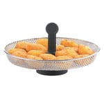 Tefal XA7010 pişirme sepeti, 18/8, siyah, paslanmaz çelik