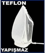 Teflon Ütü Tabanı Orijinal Teflon Yanmaz Yapışmaz Giysi ve Ütü Tabanı Koruyucu Ütü Taban Altlığı