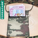 Tek Cep Fermuarlı İpli Boyuna Asmalı Asker Cüzdanı 14 cm - FC614