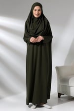 Tek Parça Namaz Elbisesi 5015 - Seçenekler: 36-44, 46-52