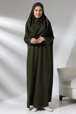 Tek Parça Namaz Elbisesi 5015 - Seçenekler: 36-44, 46-52