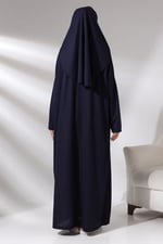 Tek Parça Namaz Elbisesi - Seccade - Tesbih - İbadet Seti - 5015