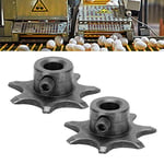 Tekerlek dişlileri, metal ters çevrilebilir küçük dişli setleri, sert ve dayanıklı hatching makinesi aksesuarları, iki vitesli büyük kuluçka motoru, yumurta torna makinesi için uygundur (Siyah)