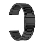 Teknoft 22mm ile Uyumlu Saatler için Paslanmaz Çelik 46mm Baklalı Kordon HUAWEI Watch (GT6 Pro/GT6/GT5 Pro/GT5/GT4/Watch 4 Pro/GT3/GT3 Pro/GT2/GT2 Pro) - Seçenekler: Siyah, Gümüş