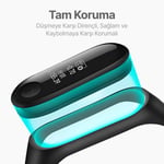 Teknoft Xiaomi Mi Band 7/6/5/4 İle Uyumlu Tam Kaplayan Silikon Çerçeveli Bilek Kalınlığına Göre Ayarlanabilen Hafif ve Bileği Rahatsız Etmeyen Kaliteli Hasır Örme Kumaş Kordon