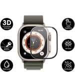 teknosepetim Aparatlı Apple Watch Ultra 49 MM Cam Ekran Koruyucu Otomatik Kolay Uygulama Aparatlı Hizalamalı Tam Kaplayan 49MM EKRAN KORUYUCU Apple WATCH ULTRA 2