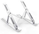 teknosepetim Macbook Laptop Bilgisayar Standı Notebook Özel Yükseltici Stand Tablet Tutucu Ayarlı Metal metal stand