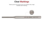 TEKTON Delgeçler | 66175, 3/16 inç