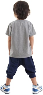 Tembel Hayvan Erkek Çocuk T-shirt Kapri Takım