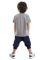 Tembel Hayvan Erkek Çocuk T-shirt Kapri Takım