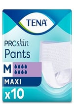 TENA-Proskin Pants Maxi Emici Külot, Orta Boy (m), 8 Damla, 10'lu 7322541139753