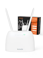 Tenda 4G07 4G Router 4g Box, 4G+ LTE Çift Bant WiFi Modem (5GHz: 867 Mbps +2.4GHz: 300 Mbps) Herhangi bir Operatör için SIM Kartlı 4GMobil Yönlendirici, 64 Cihaza Kadar Bağlantı