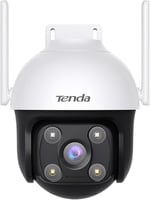 Tenda Güvenlik kamerası, dış mekan WLAN 2K+, araç/kişi/hareket algılama, WLAN kamera, dış mekan 4 MP, renkli gece görüşlü, 2 yönlü ses, ses ve ışık alarmı, APP/Web kontrolü, CH7