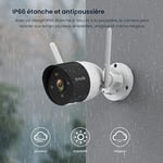 Tenda Güvenlik Kamerası Dış WLAN 2K, 3MP WLAN IP Kamera, İki Yönlü Sesli, 30 m Tam Renkli Gece Görüşü, IP66 Su Geçirmez, Kişi Tanıma ve Hareket Algılama, SD Kart ve B - Seçenekler: CT6| 2K, CT3| 1080P